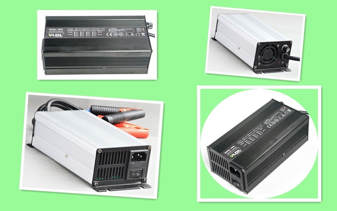 E Mobilite İçin Hızlı 29.4V CC CV 24V 10A Lityum Pil Şarj Cihazı